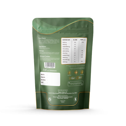 NutriMuch Premium Seedless Green Raisins 250gm back