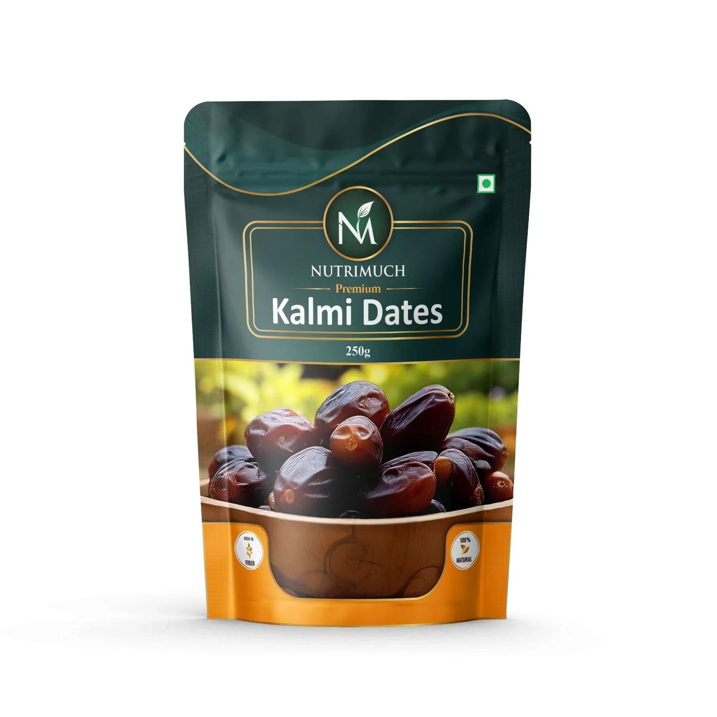 NutriMuch Kalmi Dates 250g | Healthy Snack, Dry Fruits, Khajoor, Khajur | Rich in Fibre | Naturally Fat-Free | Good for Gut Health | No Added Sugar - NutriMuch